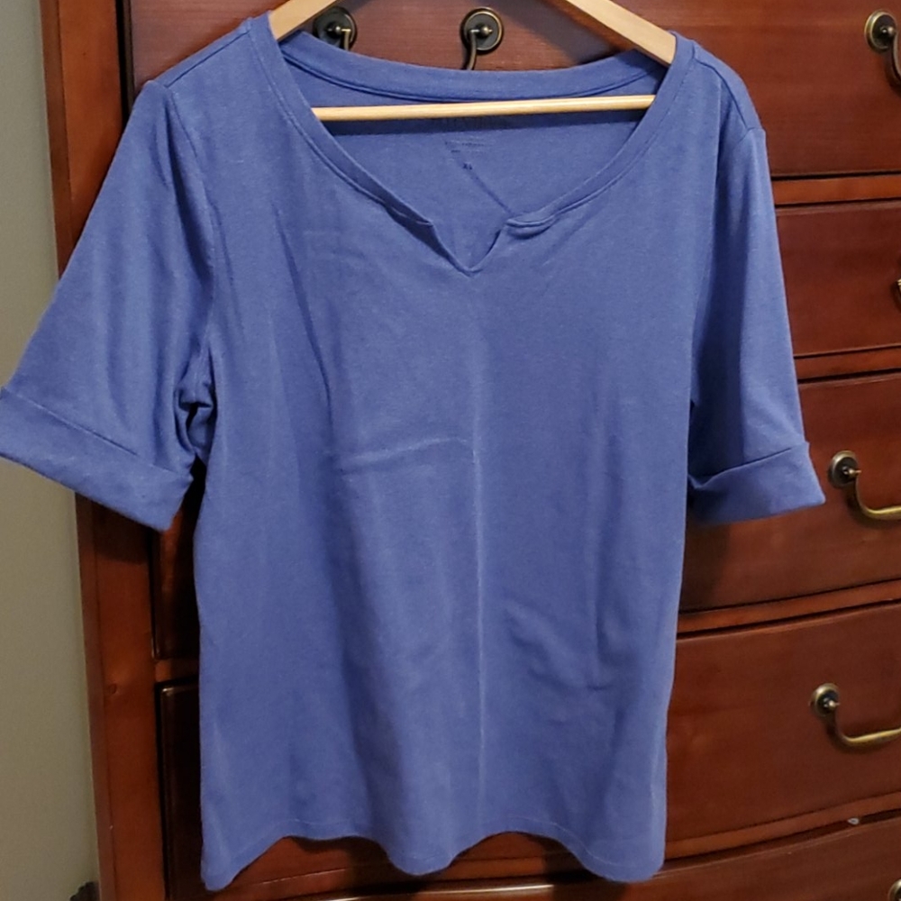 Soft Cuffed Short Sleeve Tee